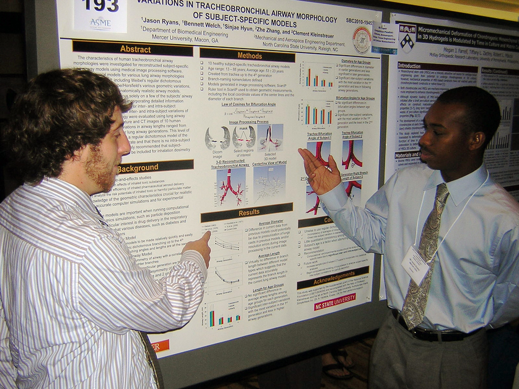 Bennett Welch and Jason Ryans with Poster